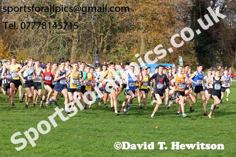 IAAF Junior Mens 2017 British Athletics Liverpool Cross Challenge, Sefton Park, Liverpool. Photo:  David T. Hewitson/Sports for All Pics
